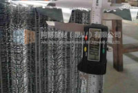 Galvanized ribbed lath