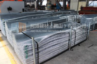 Self furring metal lath